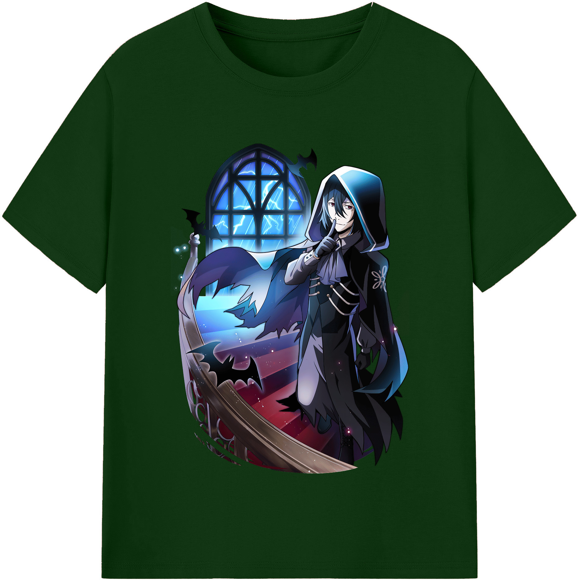 （画像用） 文豪ストレイドッグス Bungo Stray Dogs 綿100％半袖Tシャツ（フロントプリント）